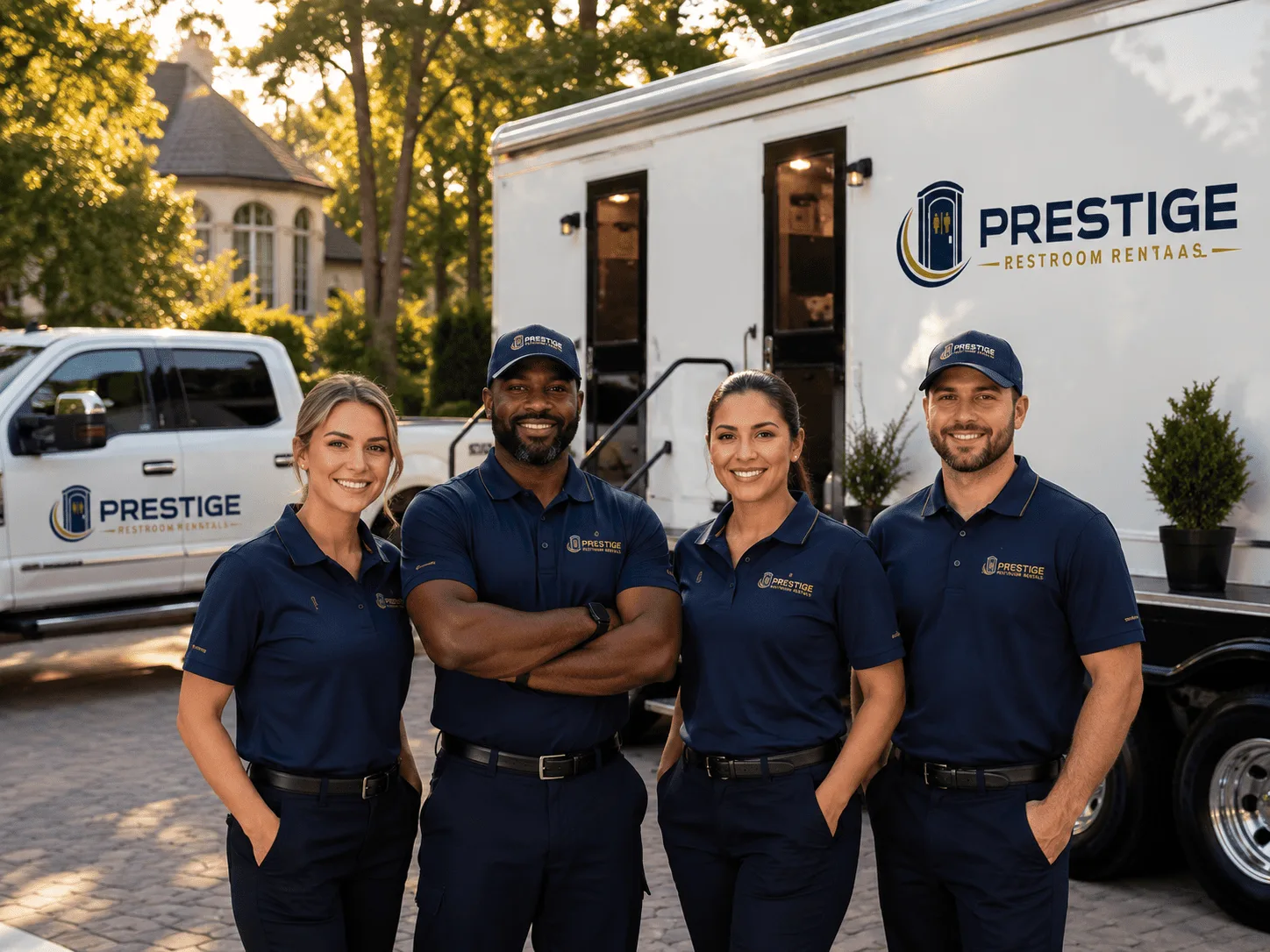 Trusted Luxury Portable Restrooms company in China Spring, TX